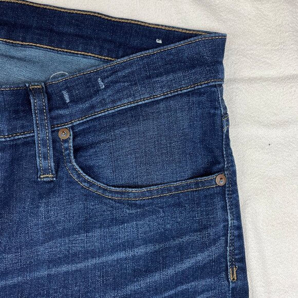 Madewell 9" Mid-Rise Skinny Jeans in Hayes Wash Size 32 Button Fly J9491 Denim - Picture 7 of 16